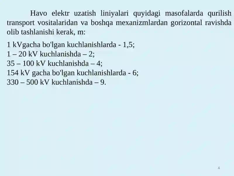 Вақтинчалик электр таъминоти 4