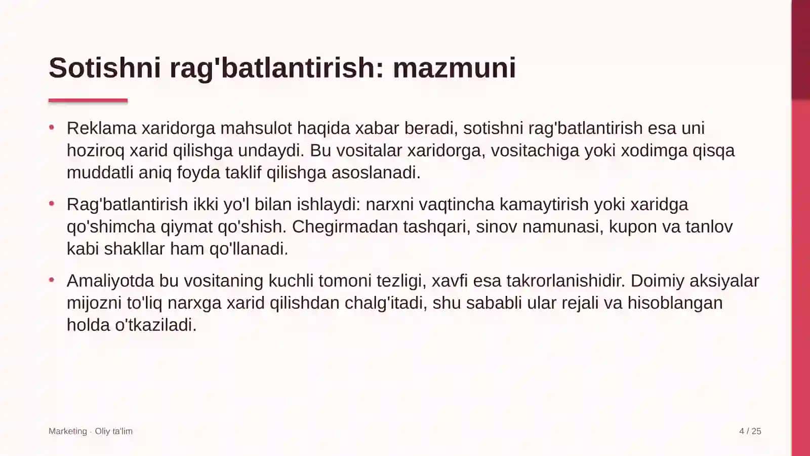 Fitnes klublarida sotishni rag'batlantirish 4