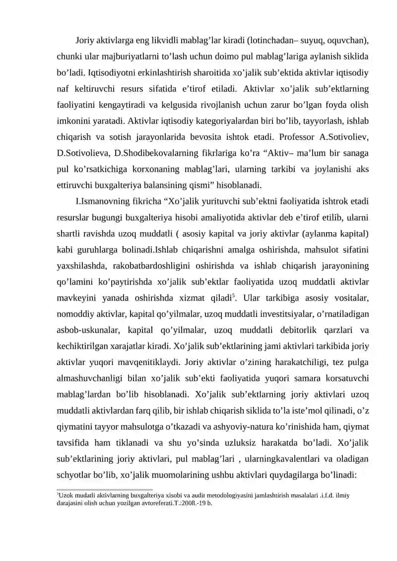 Asosiy Vositalar Tahlili 4