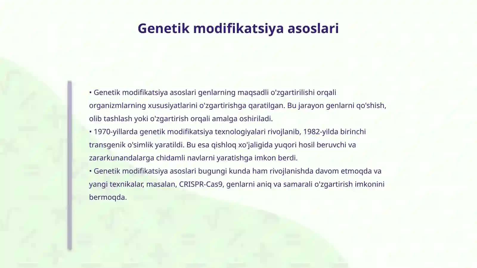 Hujayra muhandisligining qollanilishi 4