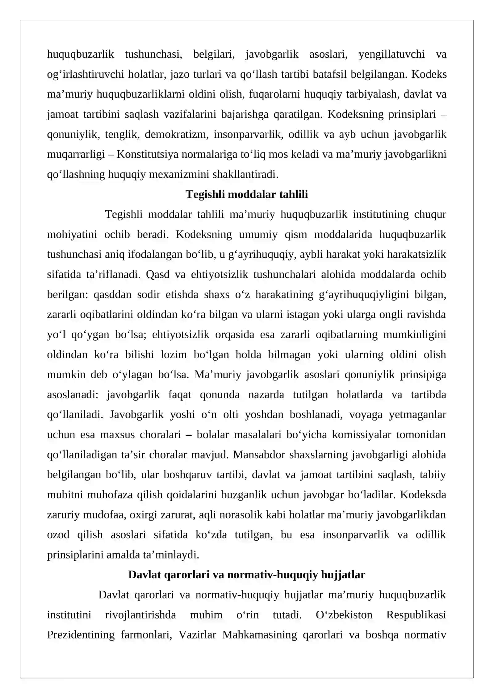 Ma’muriy huquqbuzarlik tarkibi 4