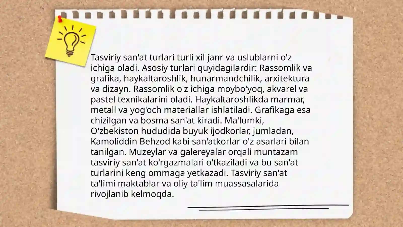 Tasviriy faoliyatga oʻrgatish fanining maqsadi va vazifalari 4
