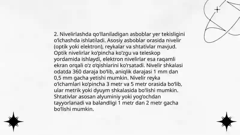 Yuzani nivelirlash mohiyati va usullari 4