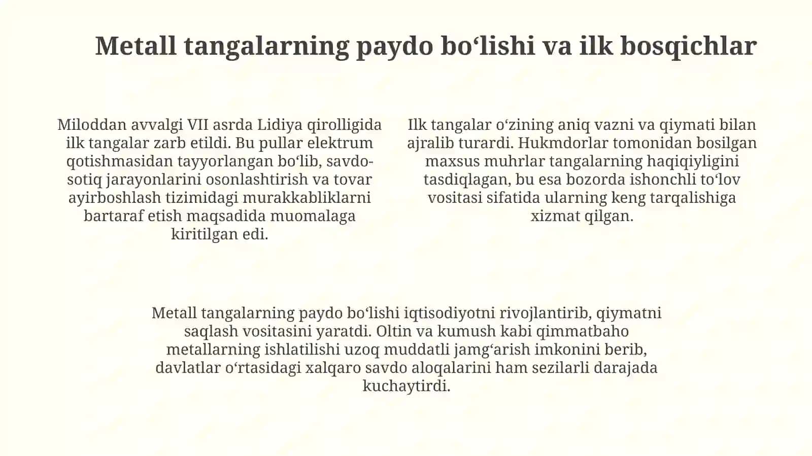 Qog'oz pullarning paydo bo'lishi va rivojlanish bosqichlari 4