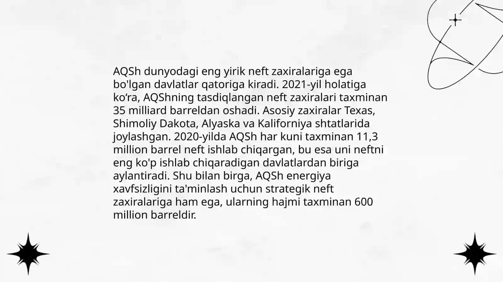 AQSh ning tabiiy resurslari 4