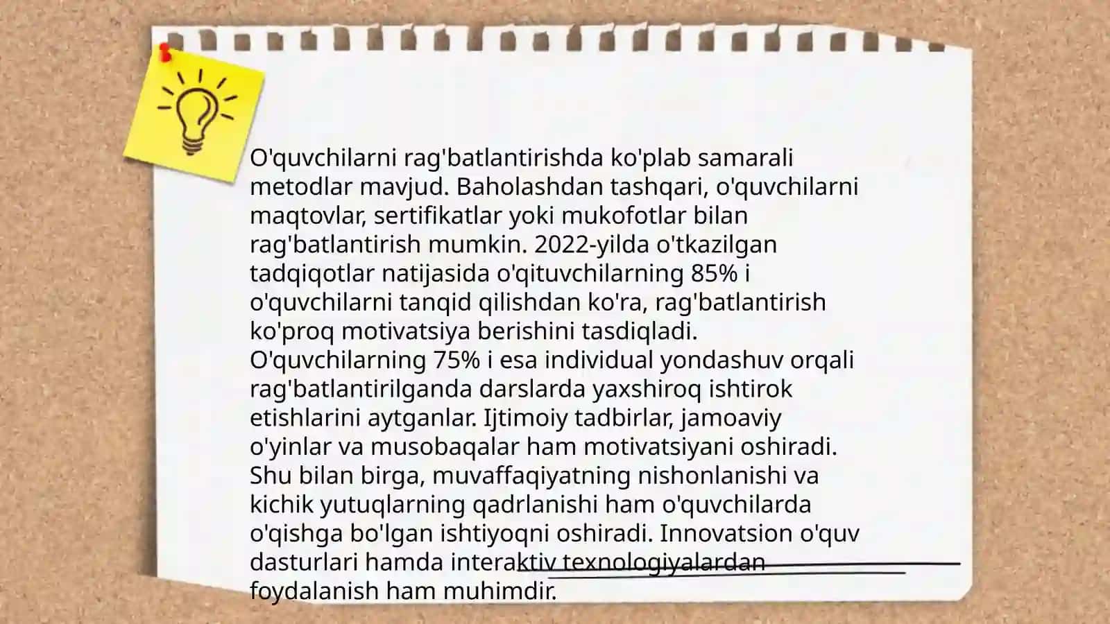 Rag'batlantirish va jazolashning psixologik asoslari 4