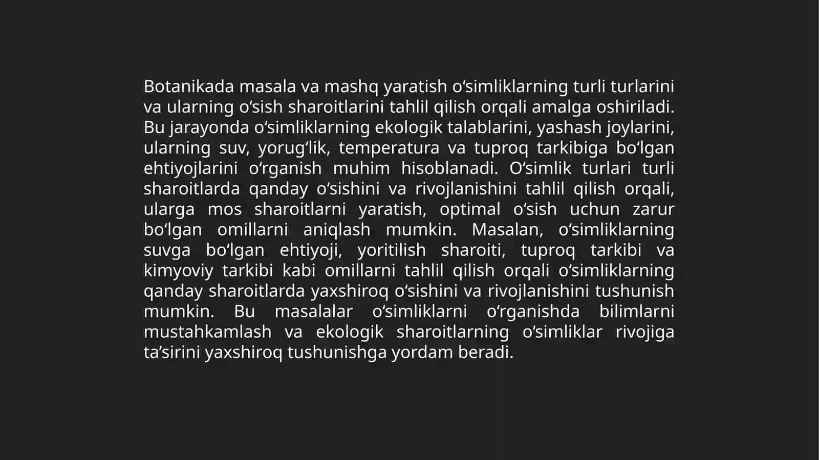 Botanika dan masala mashq Krasvord va rebuslar 4