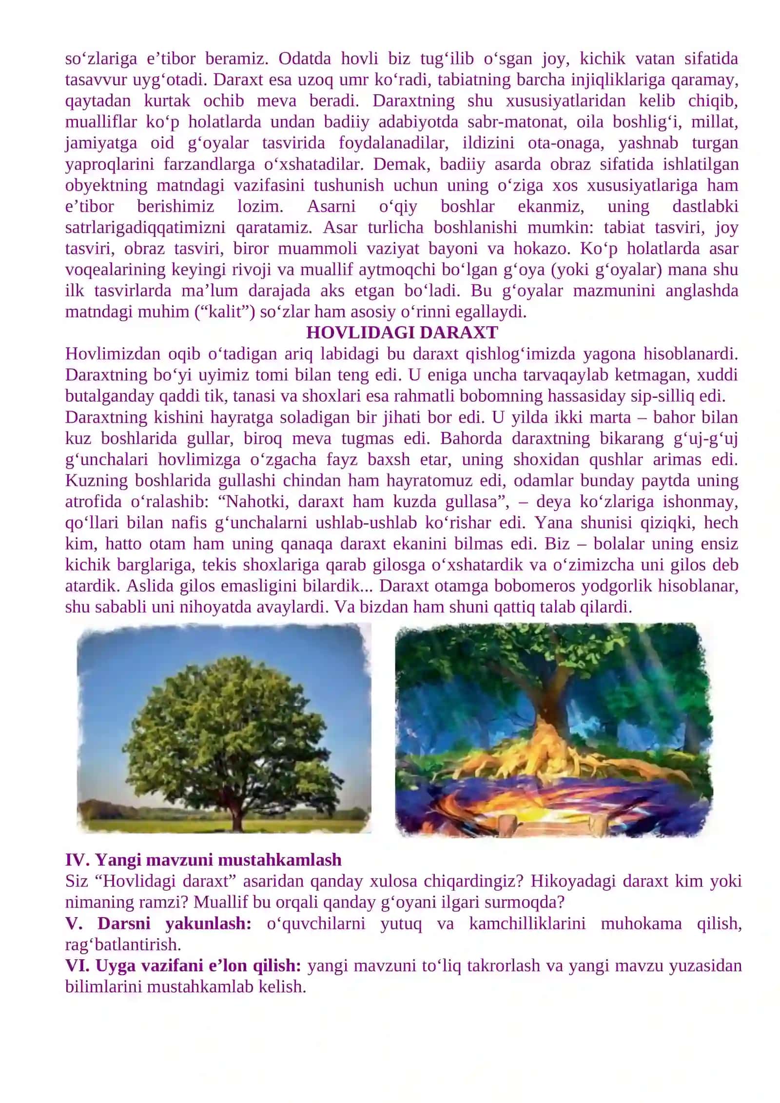 DARS ISHLANMALARI “TASDIQLAYMAN” 4