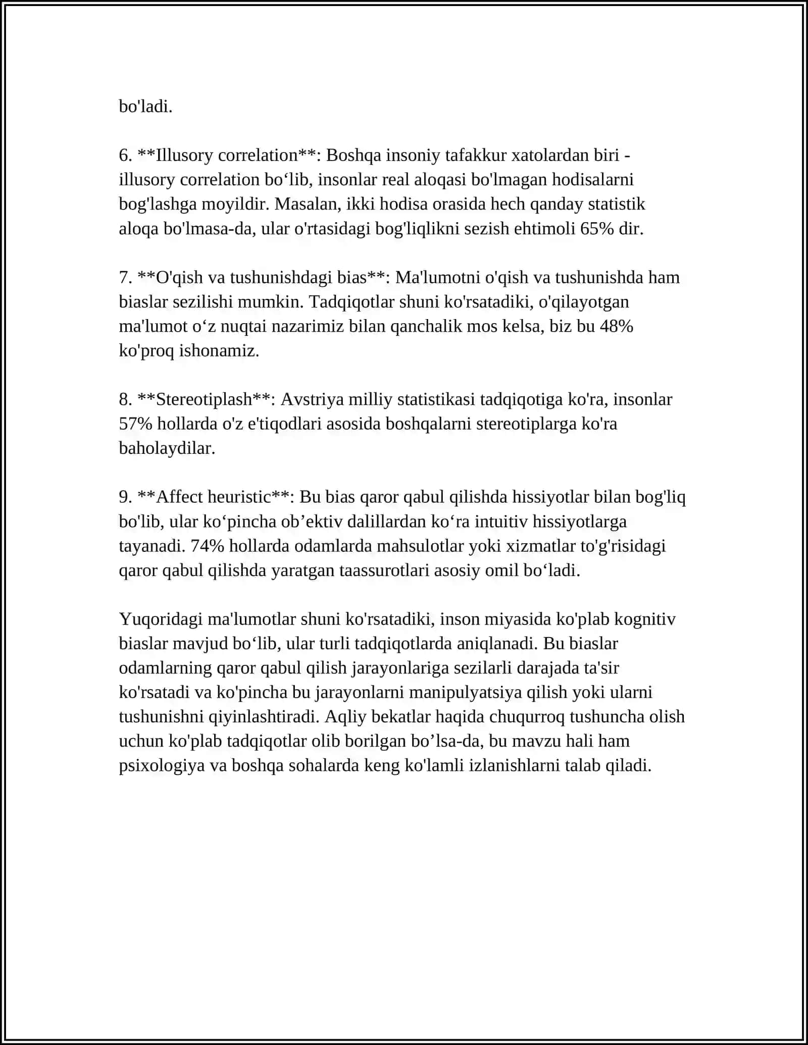 Aqliy bekatlar haqida malumot 4