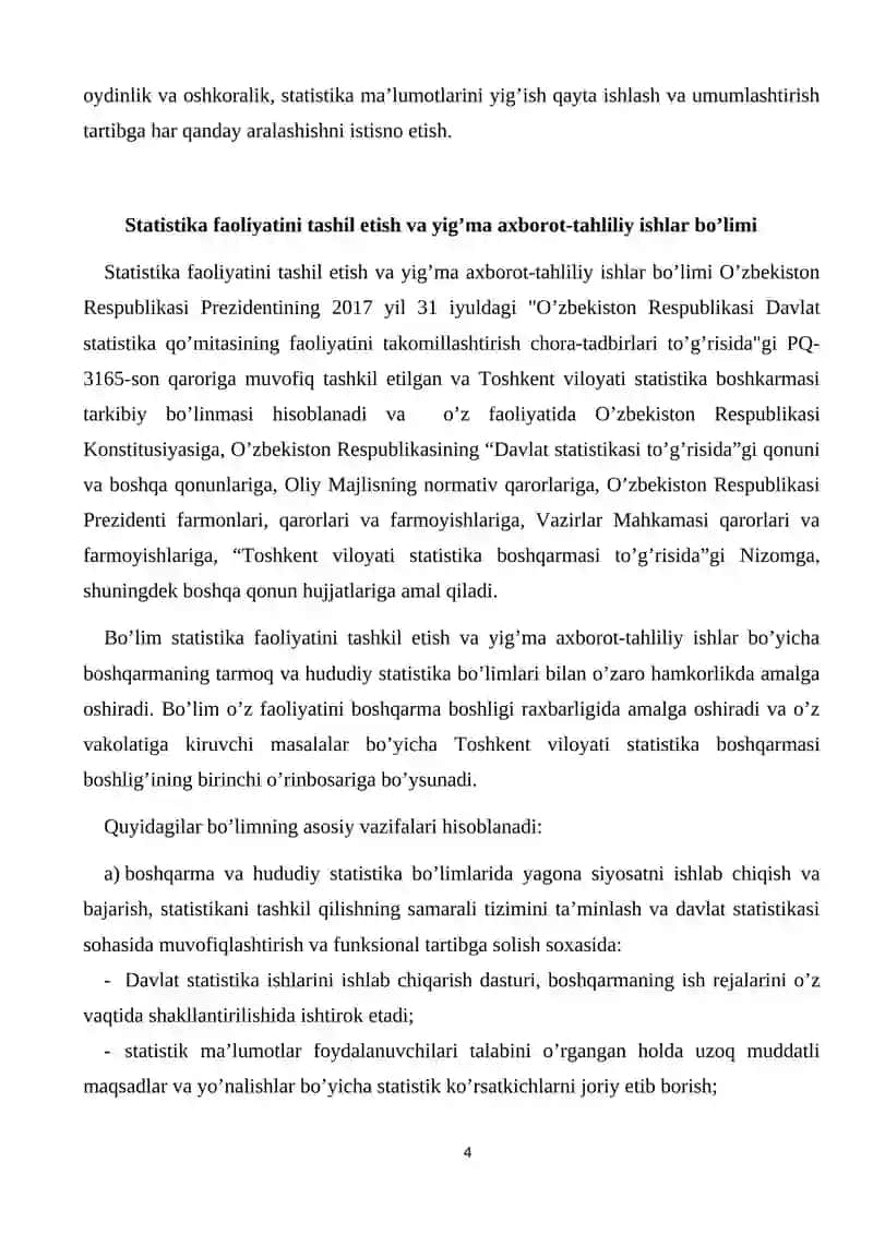statitika fanidan o'quv amaliyoti 4
