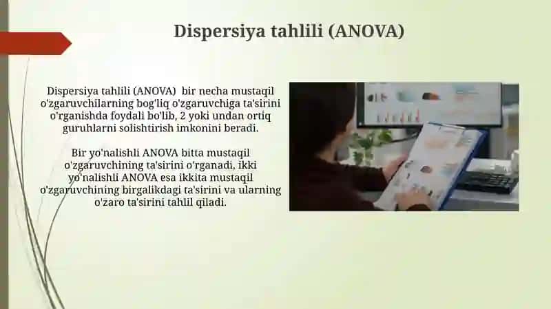 Ma'lumotlarni tahlilida Statistika 4