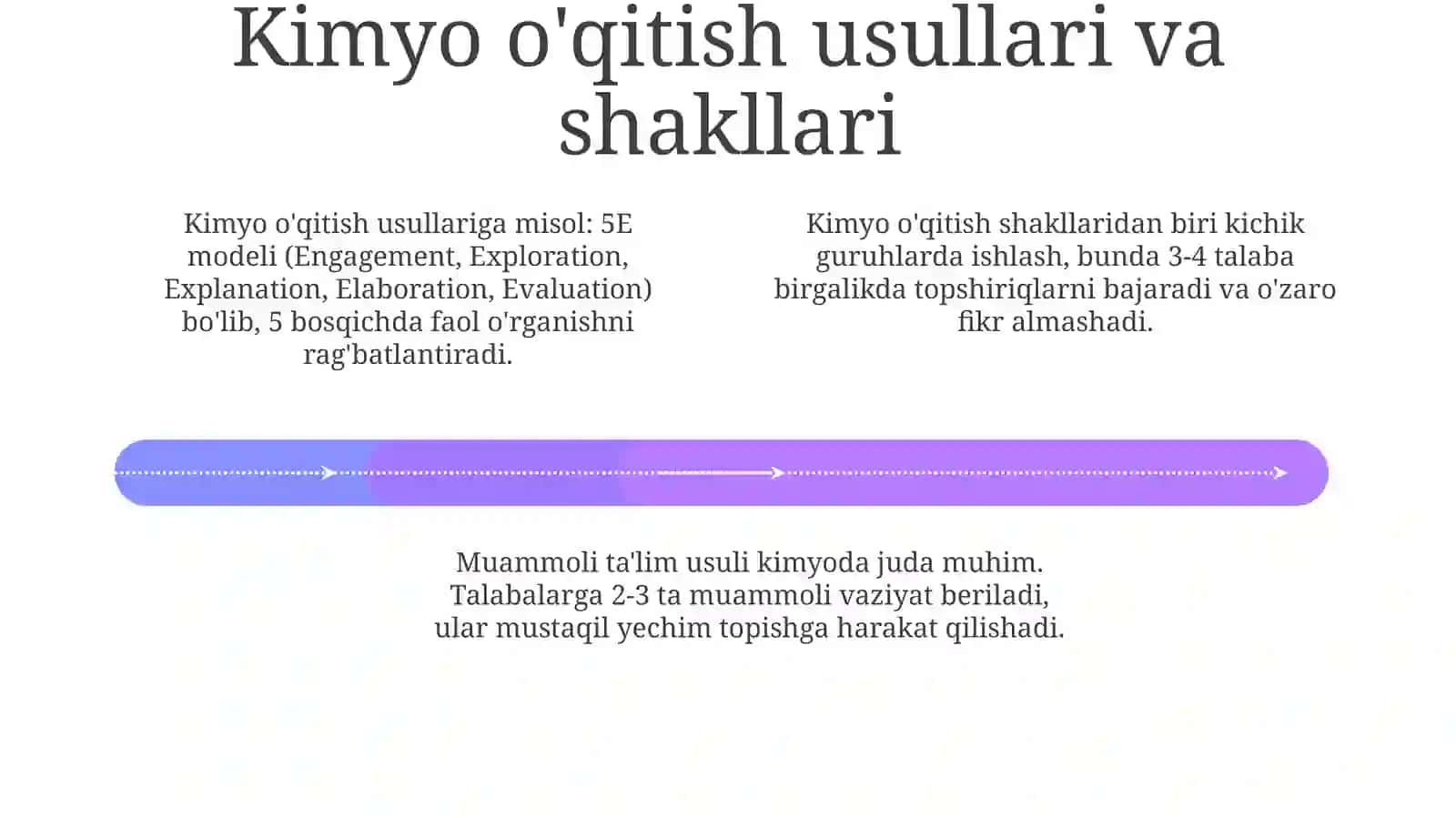 Kimyo õqitish metodikasi predmeti va vazifasi 4