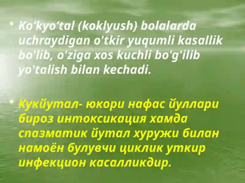 Ko’kyo’tal Qo’zg’atuvchisi Tashhisi Usullari 4