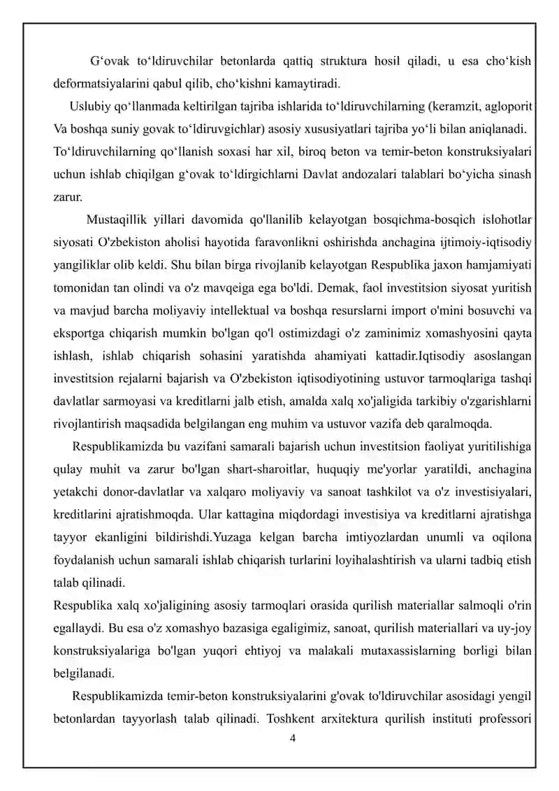Beton to‘ldiruvchilar texnalogiyasi 4