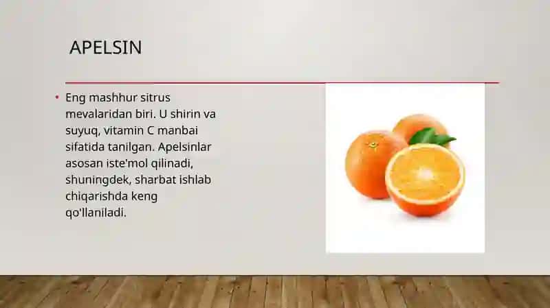 Sitrus mevalarni etishtirish vaularning tasnifi 4