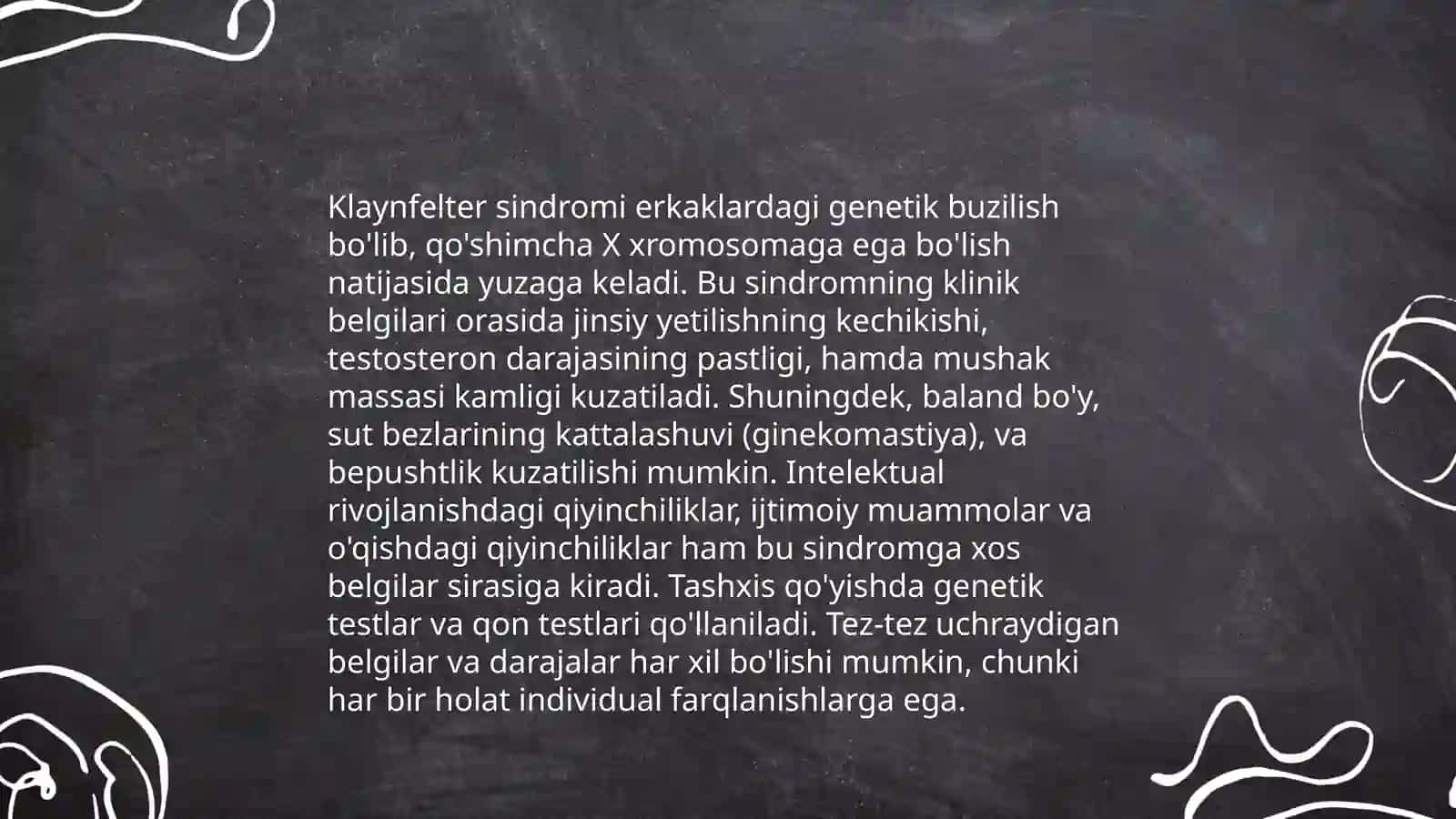 Klaynfelter Sindromi 4
