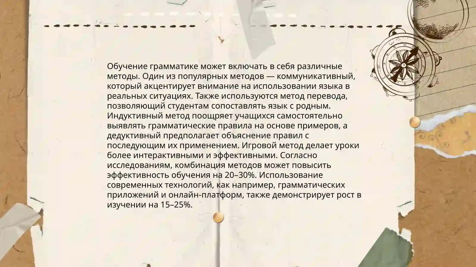Методика формирования лингвистической компетенции учащихся на уроках русского языка 4