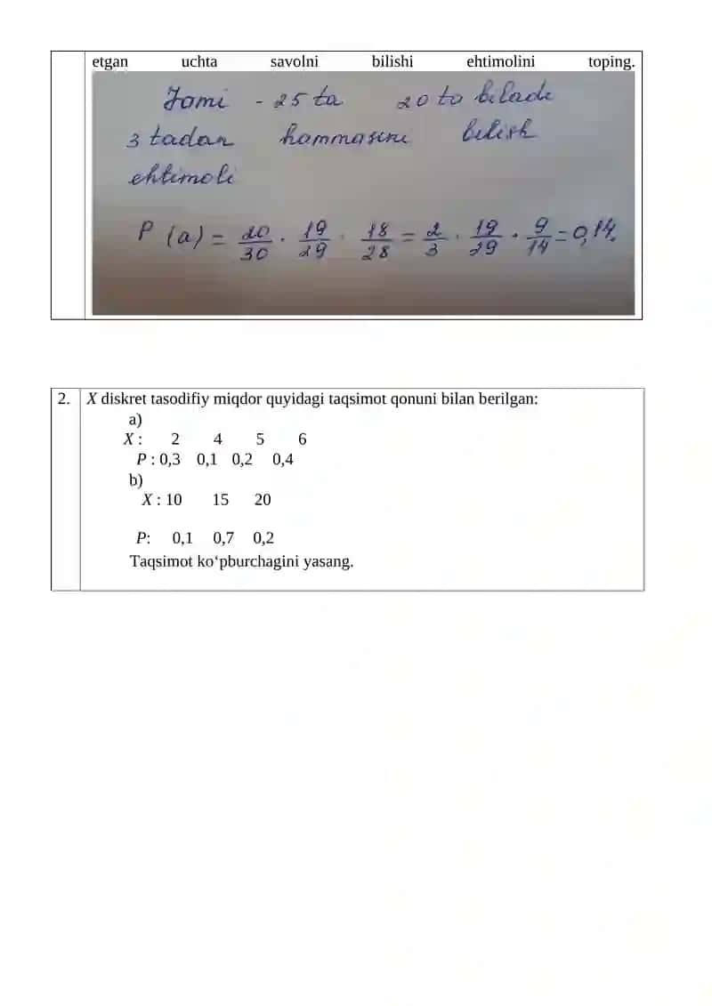 EHTIMOLLAR NAZARIYASI VA MATEMATIK STATISTIKA FANI 4