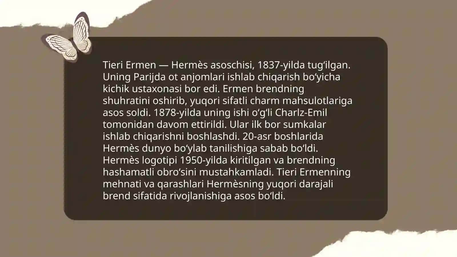 Hermès brendining tarixiy kelib chiqishi 4