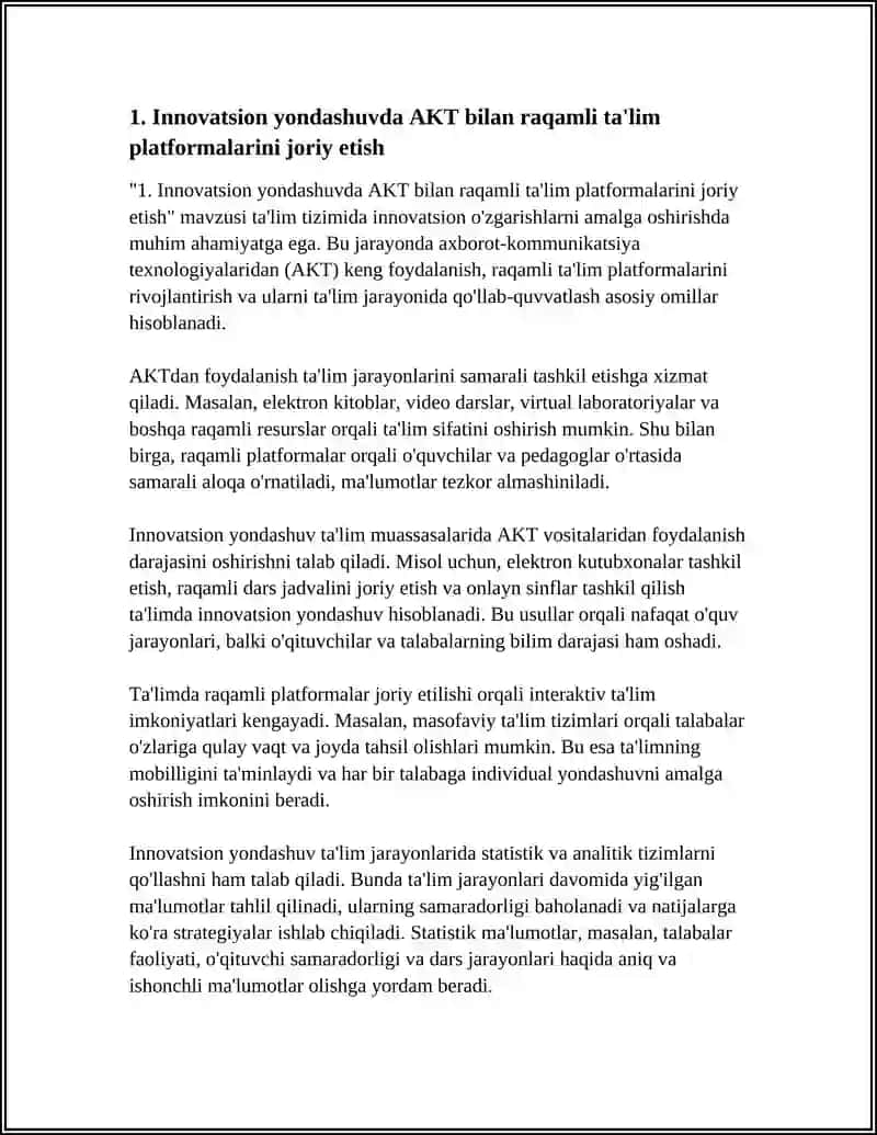 INNOVATSION YONDASHUVDA AKTDAN FOYDALANISH 4