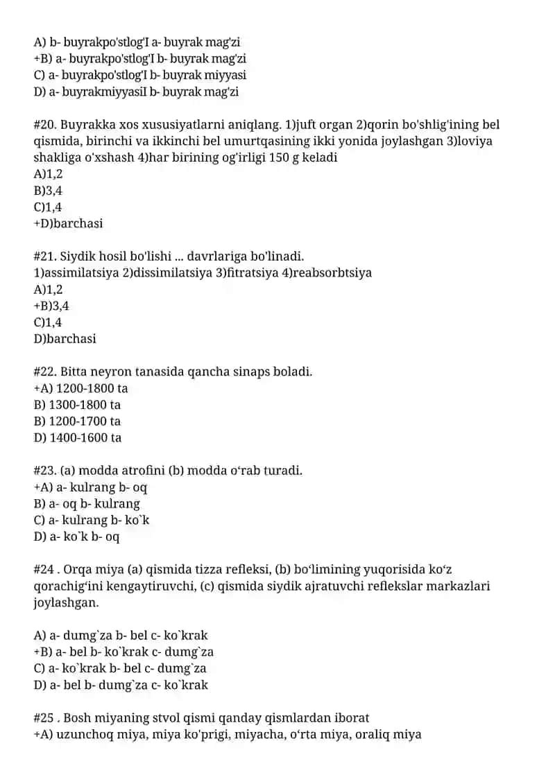 Amaliy ishlar/Biologiya 4