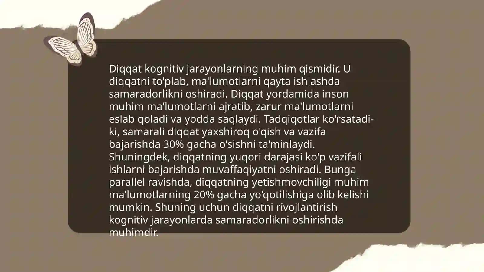 Diqqatning funksiyalari,turlari,asosiy xususiyatlari 4