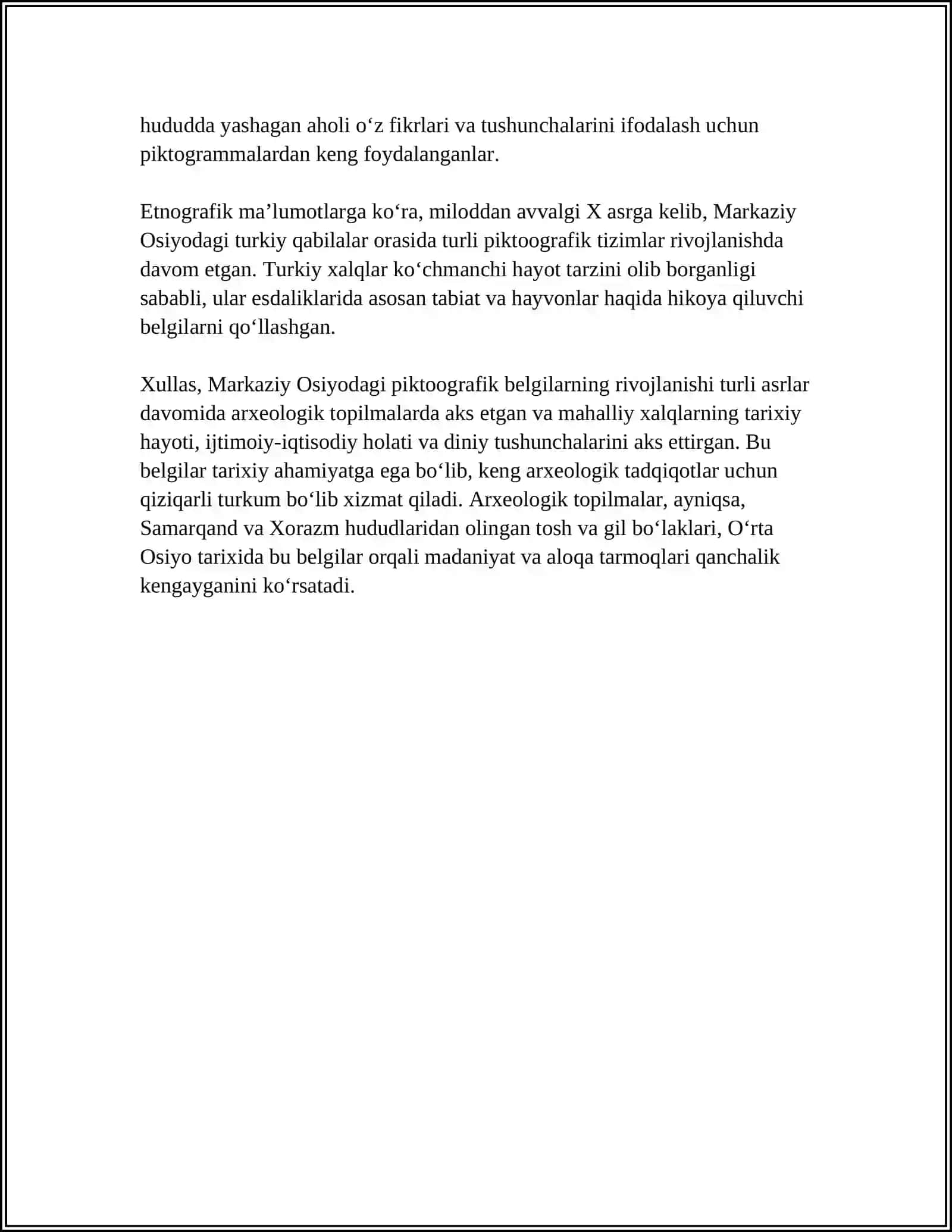 MARKAZIY OSIYODAGI PIKTOGRAFIK BELGILAR 4
