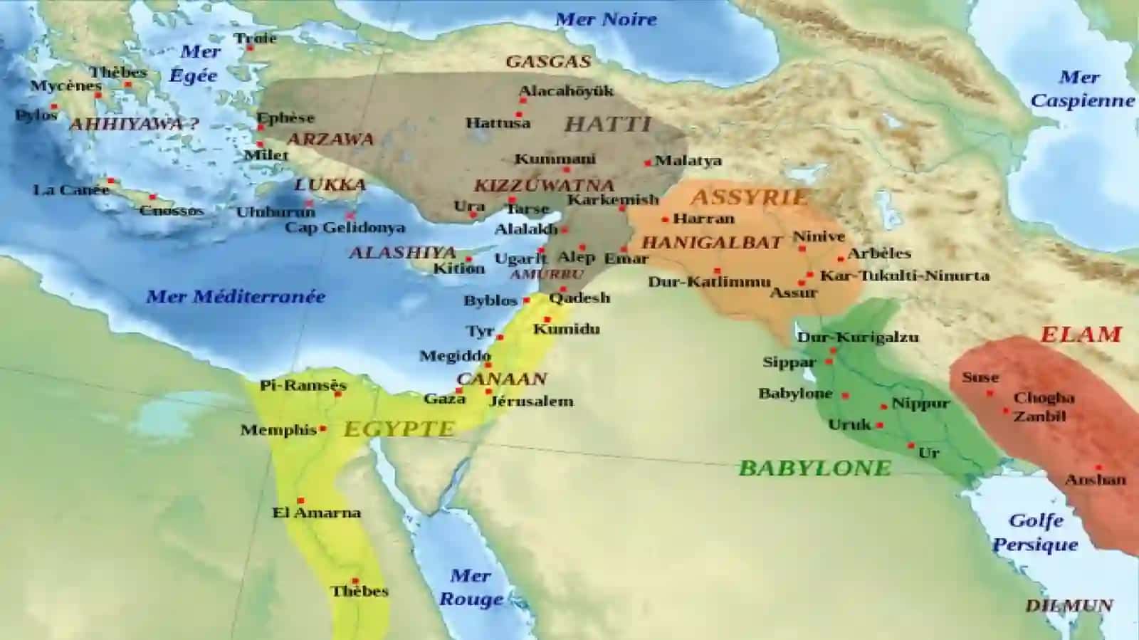 Qadimgi Suriya, Finikiya va Falastin davlatlari 4