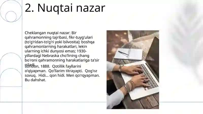 Mavzu va Mazmun 4