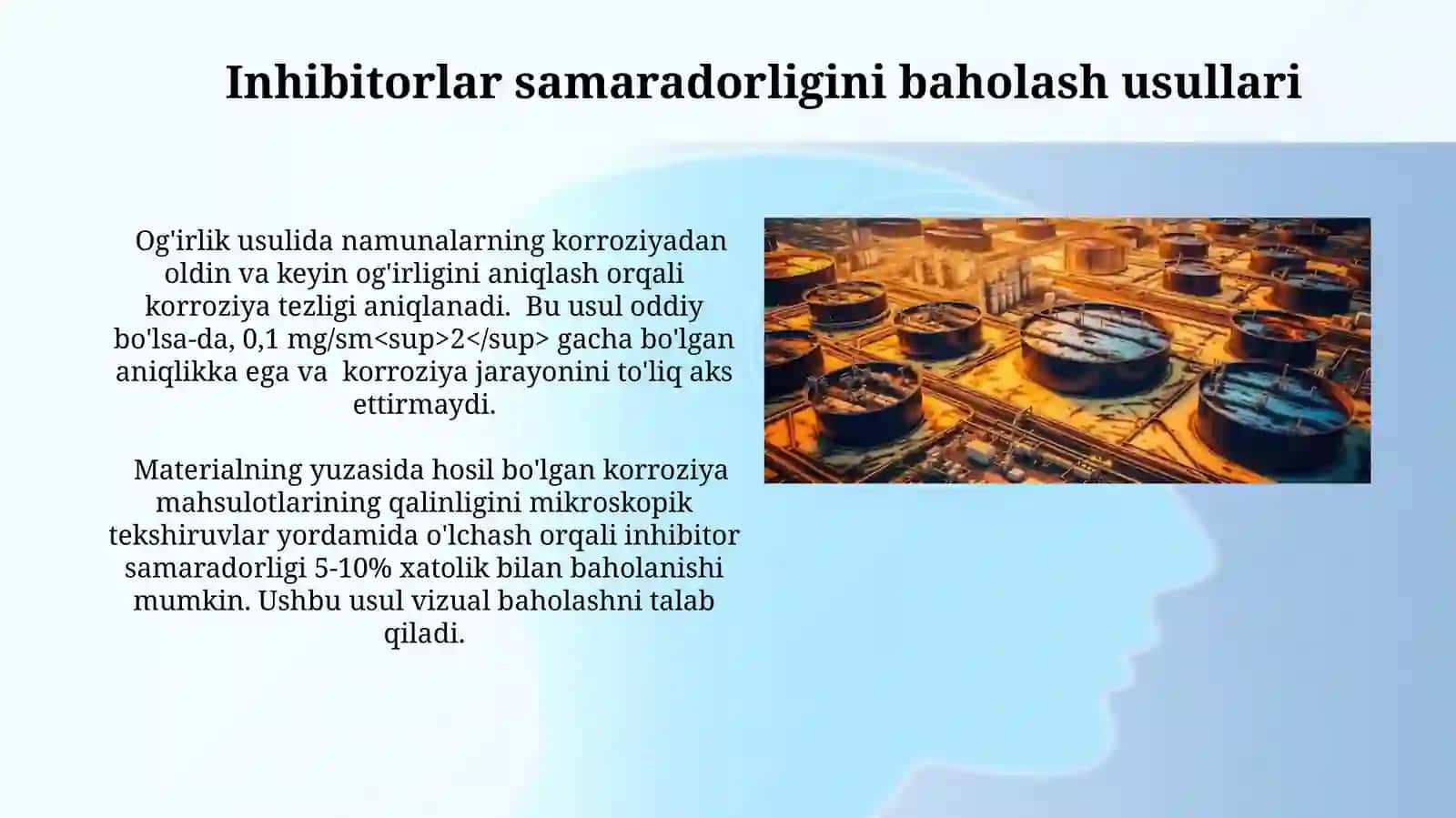 Neft va gaz sanoati korroziya inhibitörlari 4