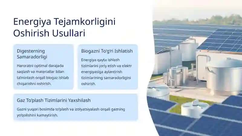 Biogaz: Energiya Manbai va Ahamiyati 4