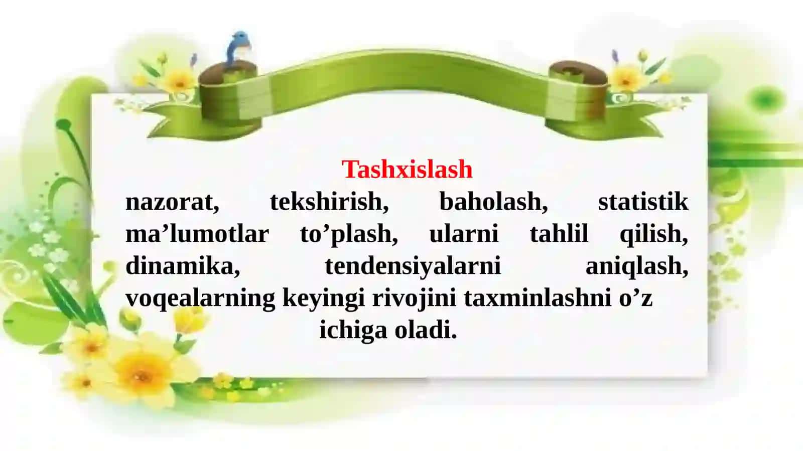 Ta'limni Tashxislash 4