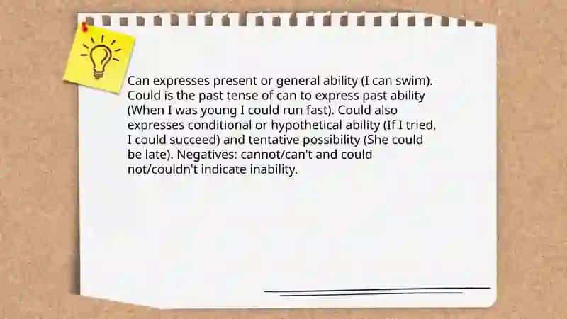 Modal verbs 4