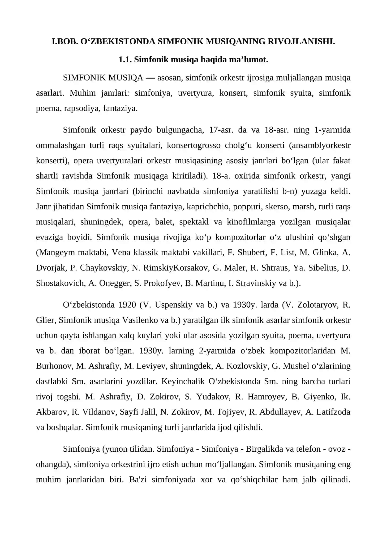 Simfoniya janri haqida maʼlumot 4