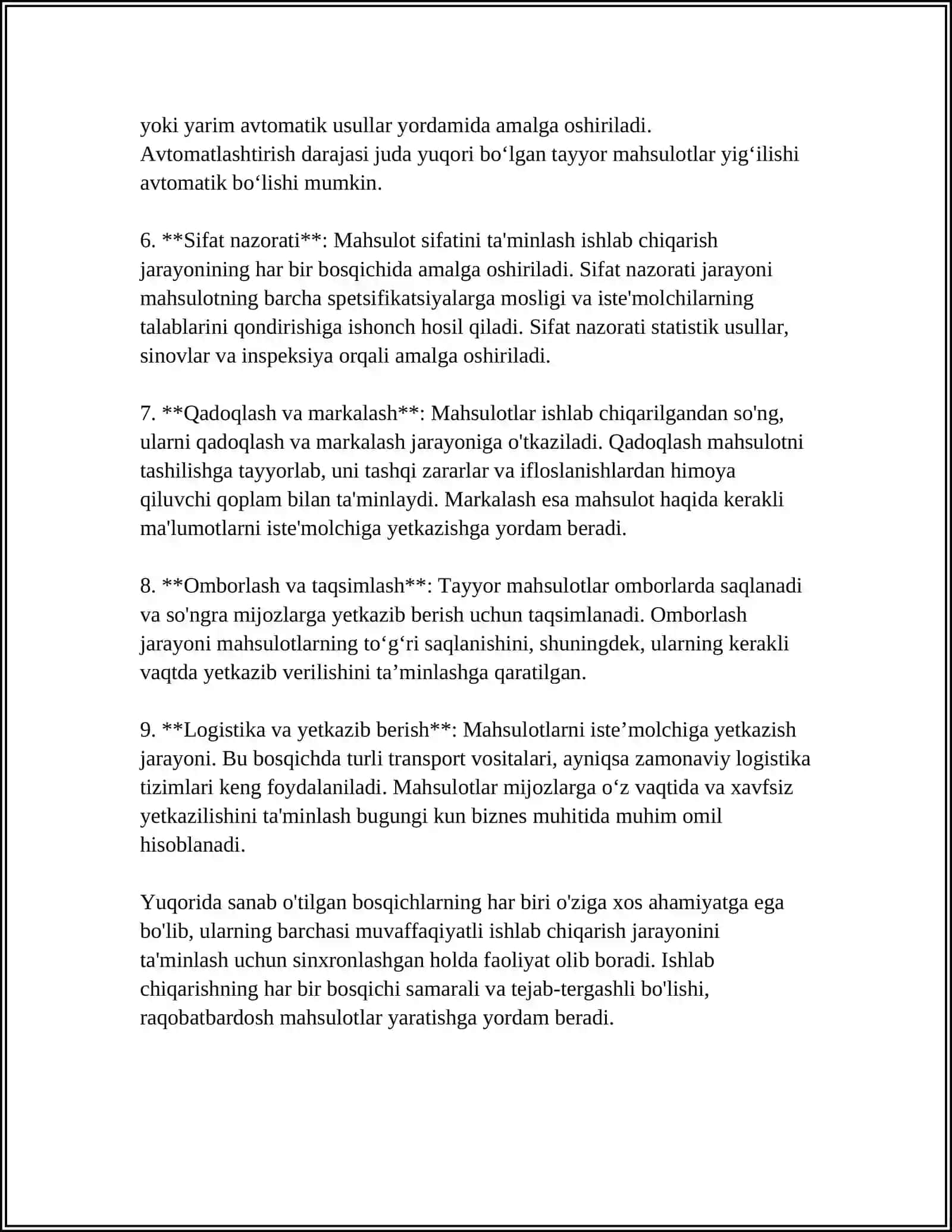 ISHLAB CHIQARISH JARAYONI VA UNING NATIJALARI 4