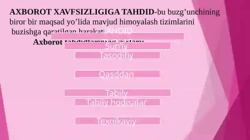 Axborotlarni himoyalashning texnik va dasturiy vositalari 4