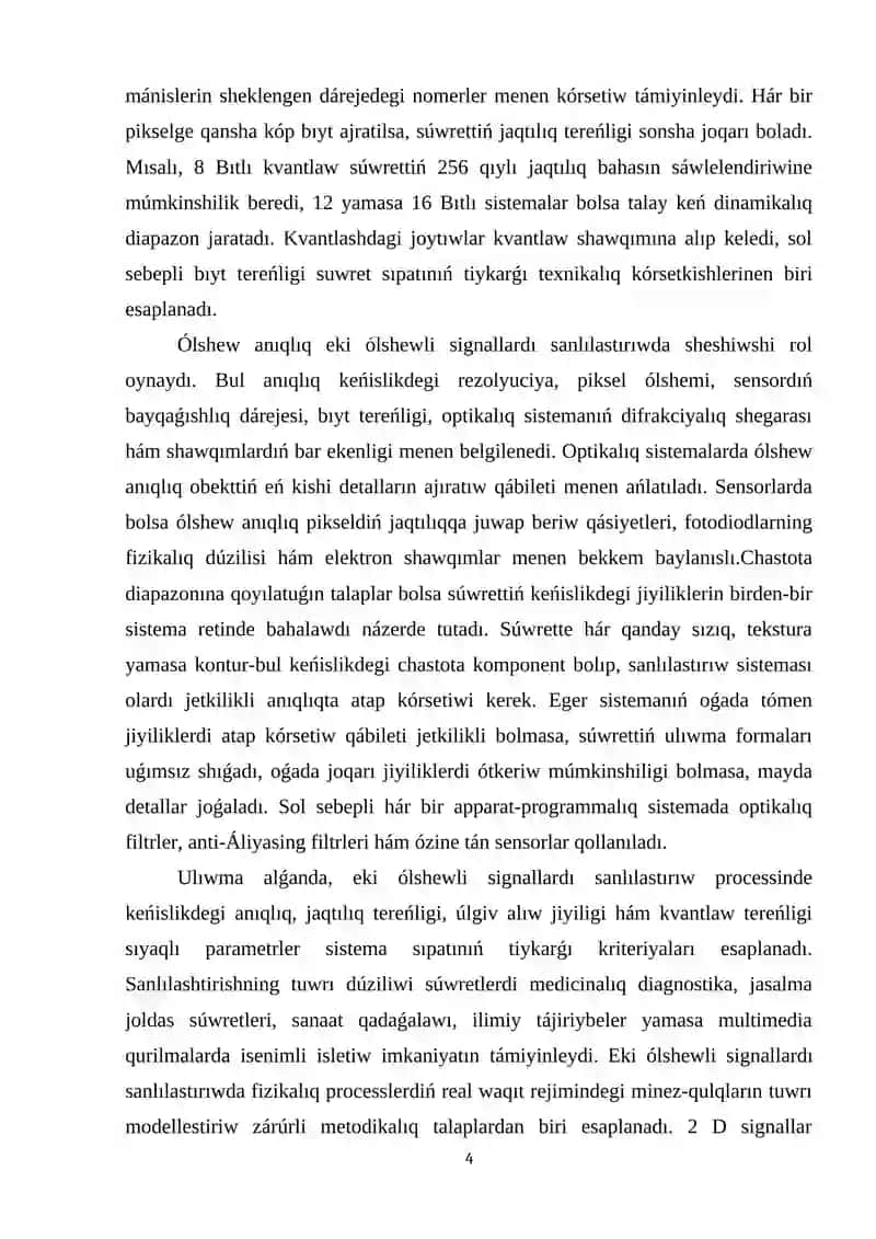 Eki ólshemli signallar 4