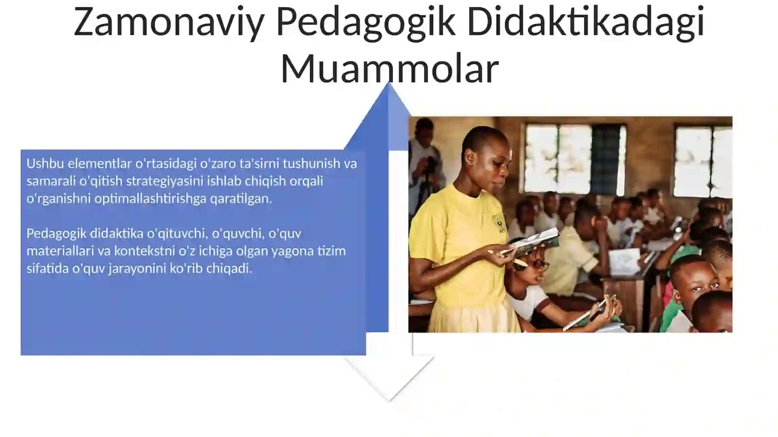 Didaktika pedagogik ta'lim nazariyasi 4