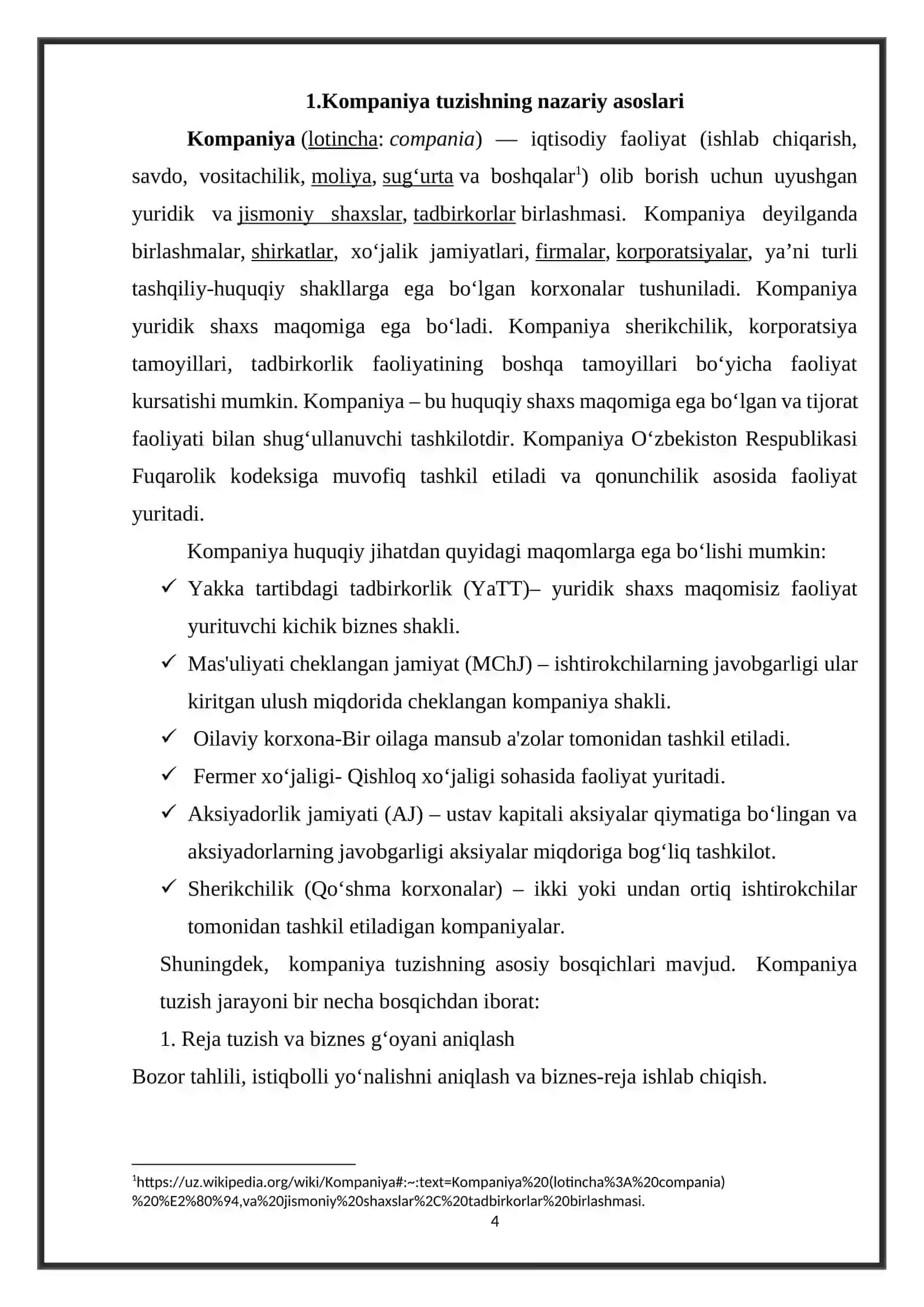 KOMPANIYA TUZISH 4