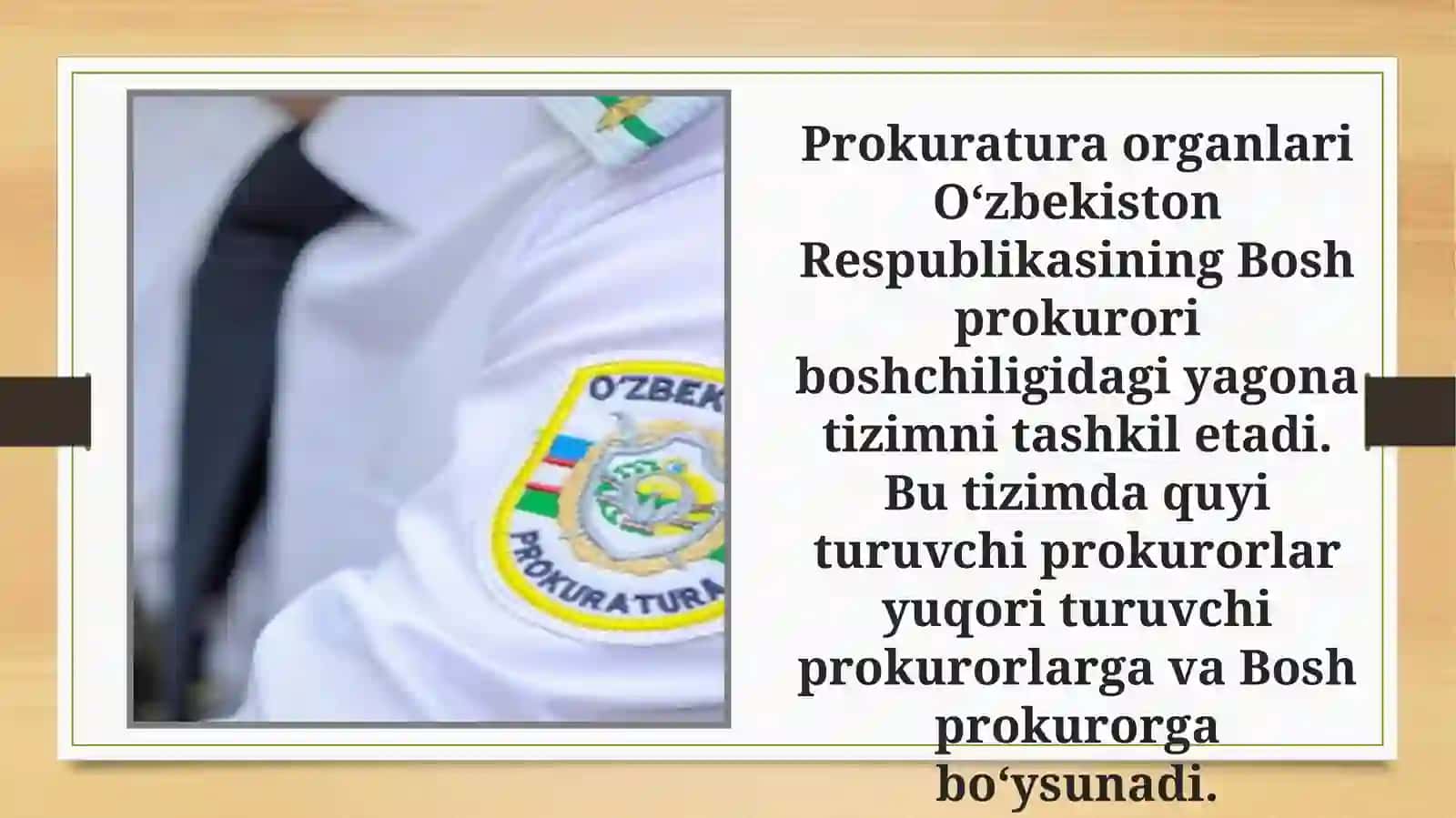 Prokuratura organlarining konstitutsiyaviy maqomi 4