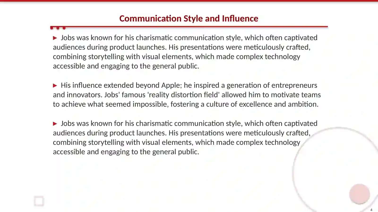 Leadership Steve Jobs 4