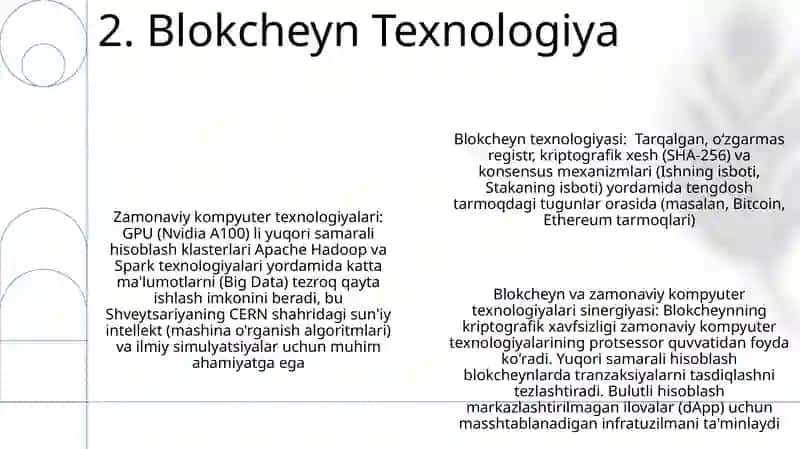 Zamonaviy kompyuter texnologiyalari 4
