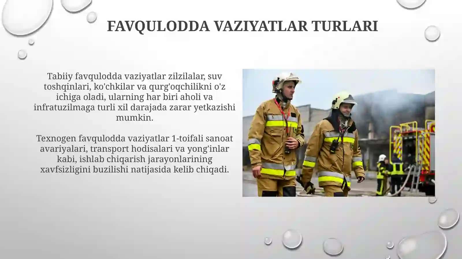 Favquloddavaziyatlardafuqaromuhofazasiningvazifalari 4