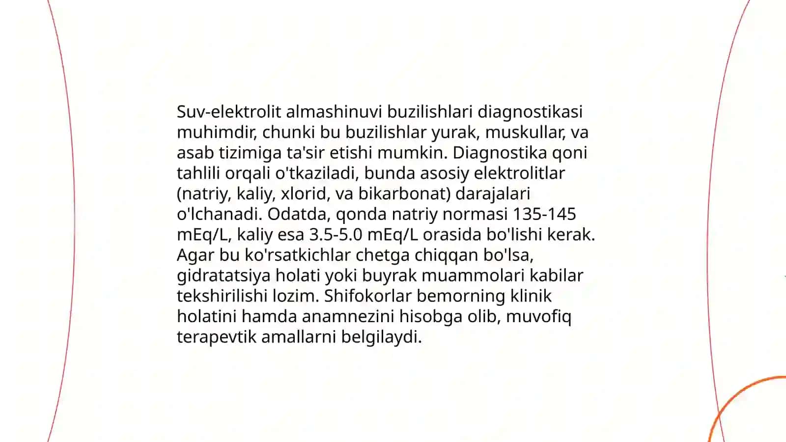 Suv-elektrolit almashinuvi va gemostaz buzilishlari 4