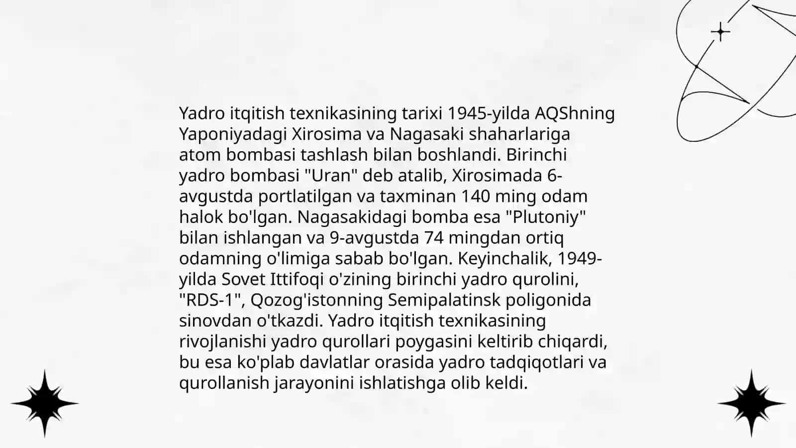 Yadro itqitish texnikasi 4