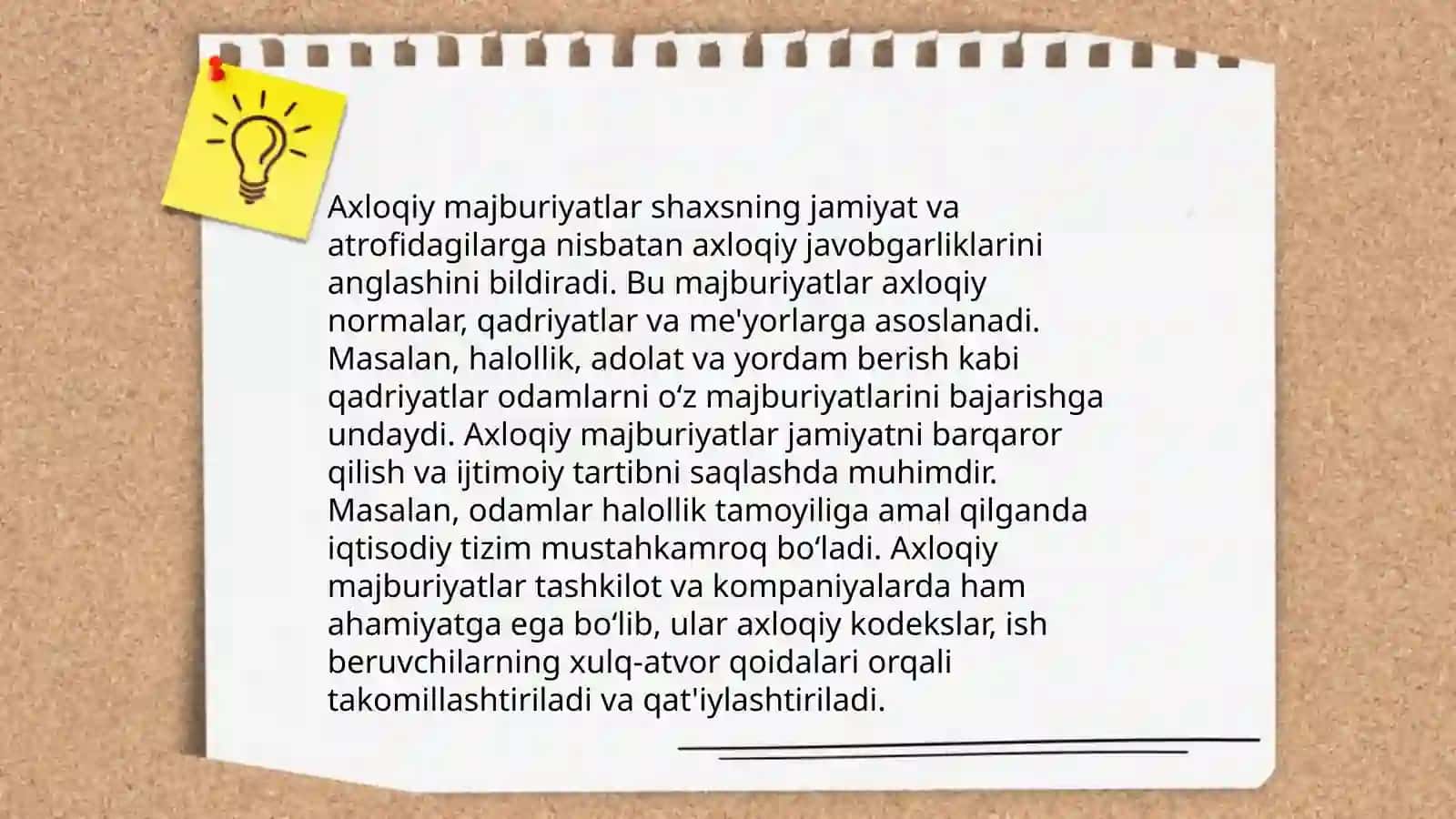 Majburiyatlarning turlari 4
