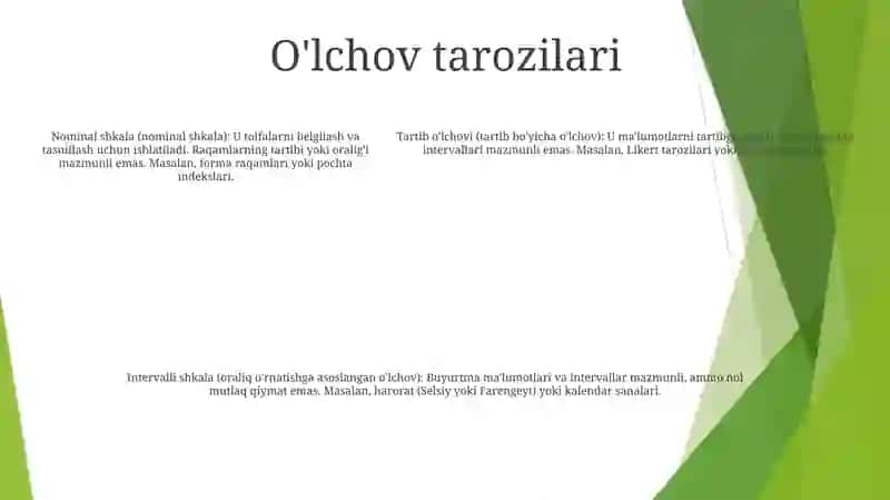 O'Lchash Turlari Va Usullari 4