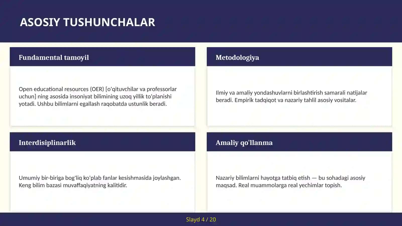 Open educational resources (O'QITUVCHILAR VA PROFESSORLAR UCHUN) 4