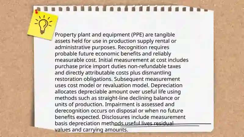 Tangible assets 4