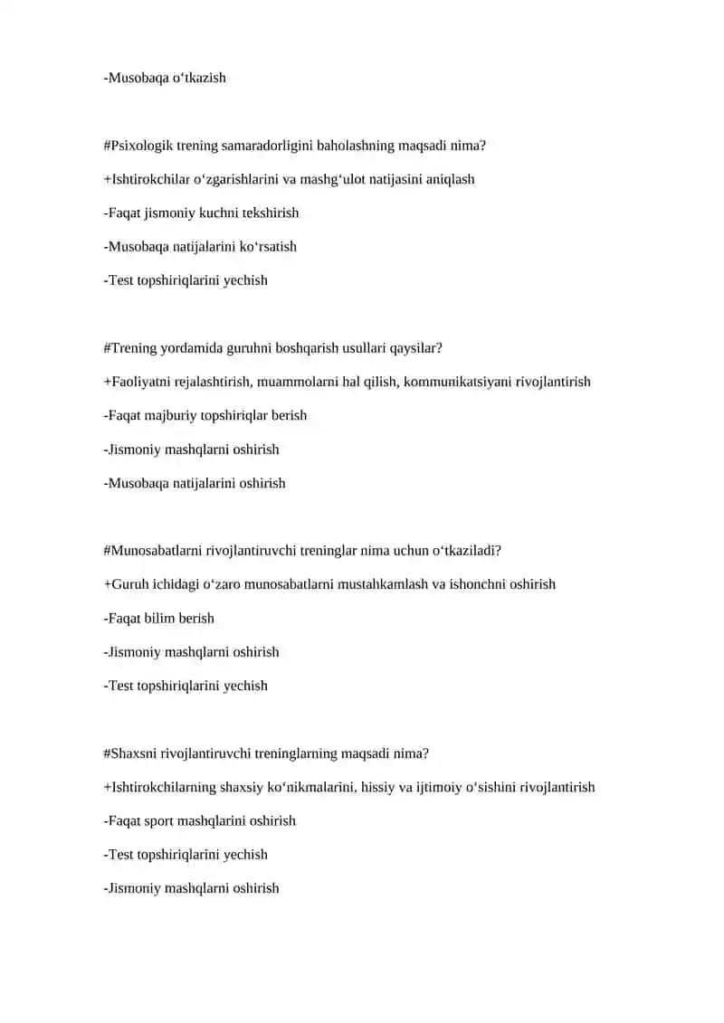 Psixologik trening asoslari 4